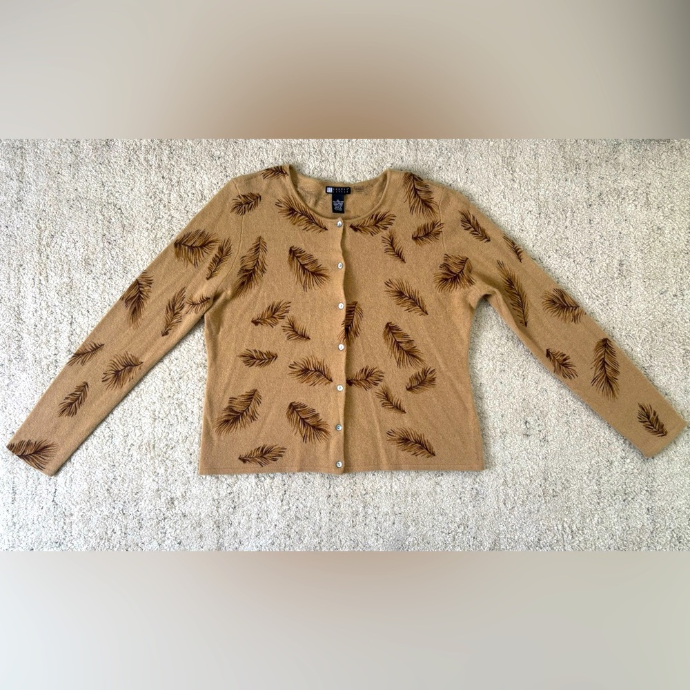 Vintage Carole Little Wool Cardigan